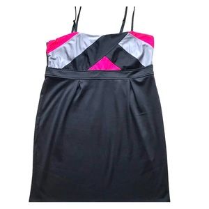Maurice’s Black Color Block Dress